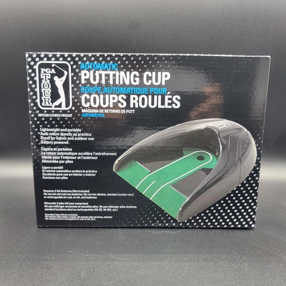 PGA Tour Automatic Golf Putting Cup Lightweight and Portable Battery Powered New - Picture 1 of 8